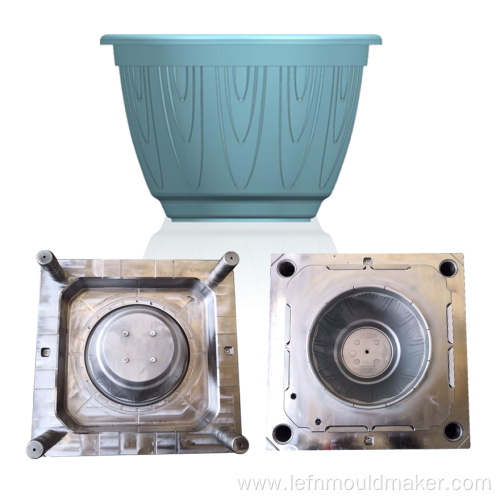 Flowerpots mould Plastic Injection Garden Plant Pot Mould